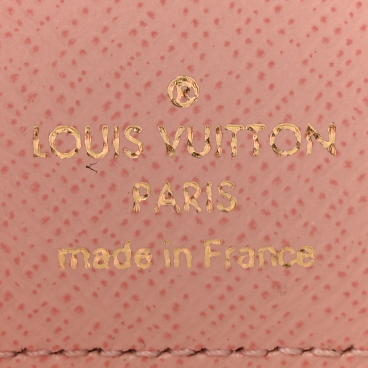 Louis Vuitton Damier Ebene Victorine Wallet Rose Ballerine 6 of 6