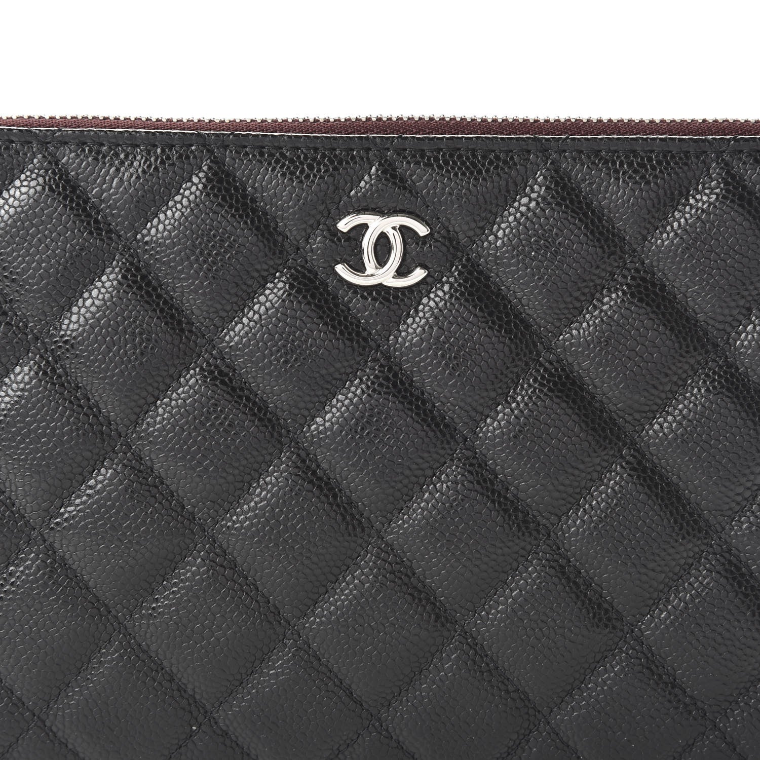 Chanel Caviar Quilted Small Pouch Black 10 of 11