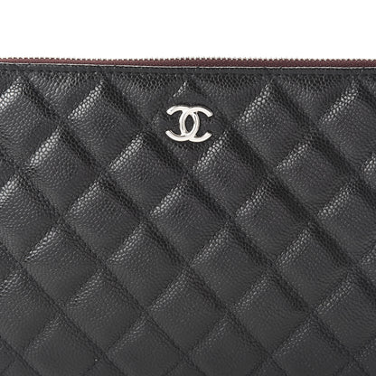 Chanel Caviar Quilted Small Pouch Black 10 of 11
