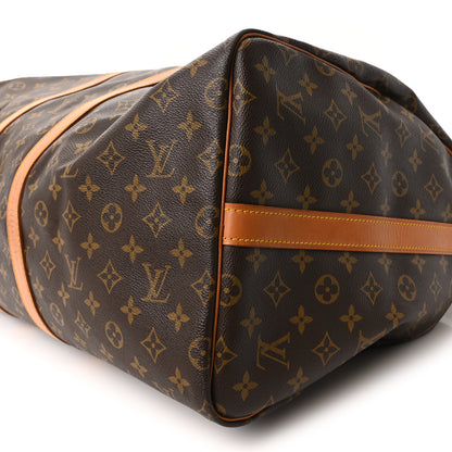 Louis Vuitton Monogram Keepall Bandouliere 55 8 of 8