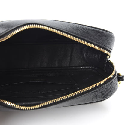 Saint Laurent Grain De Poudre Matelasse Monogram Mini Lou Camera Bag Black 4 of 9