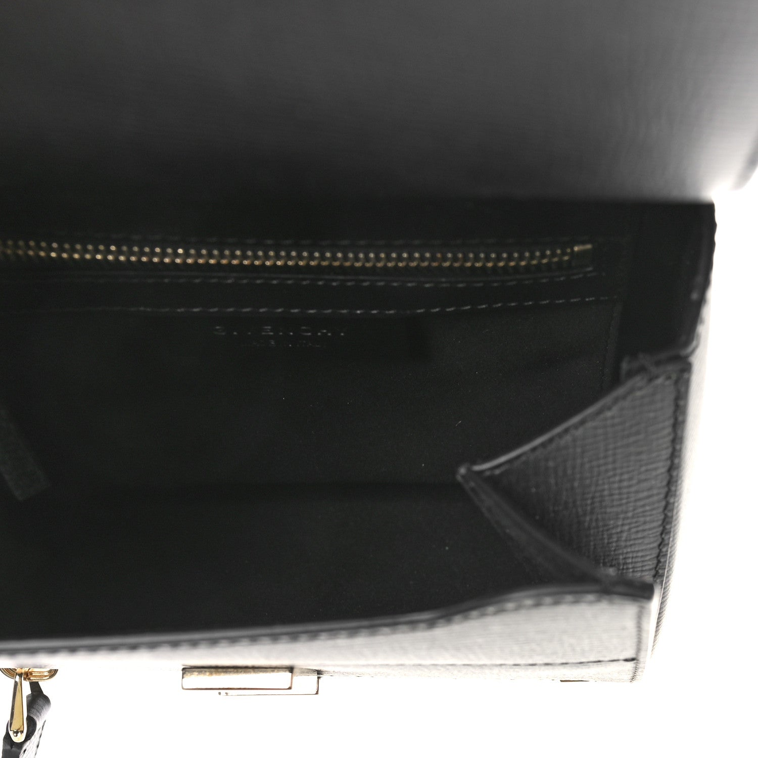 Givenchy Textured Calfskin Mini Pandora Box Crossbody Bag Black 5 of 8