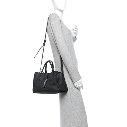 Gucci Soft Calfskin Small Jackie Top Handle Bag Black 2 of 15