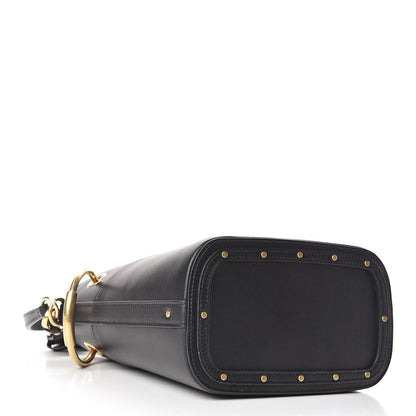 Chloe Smooth Calfskin Small Roy Bucket Bag Black 4 of 10