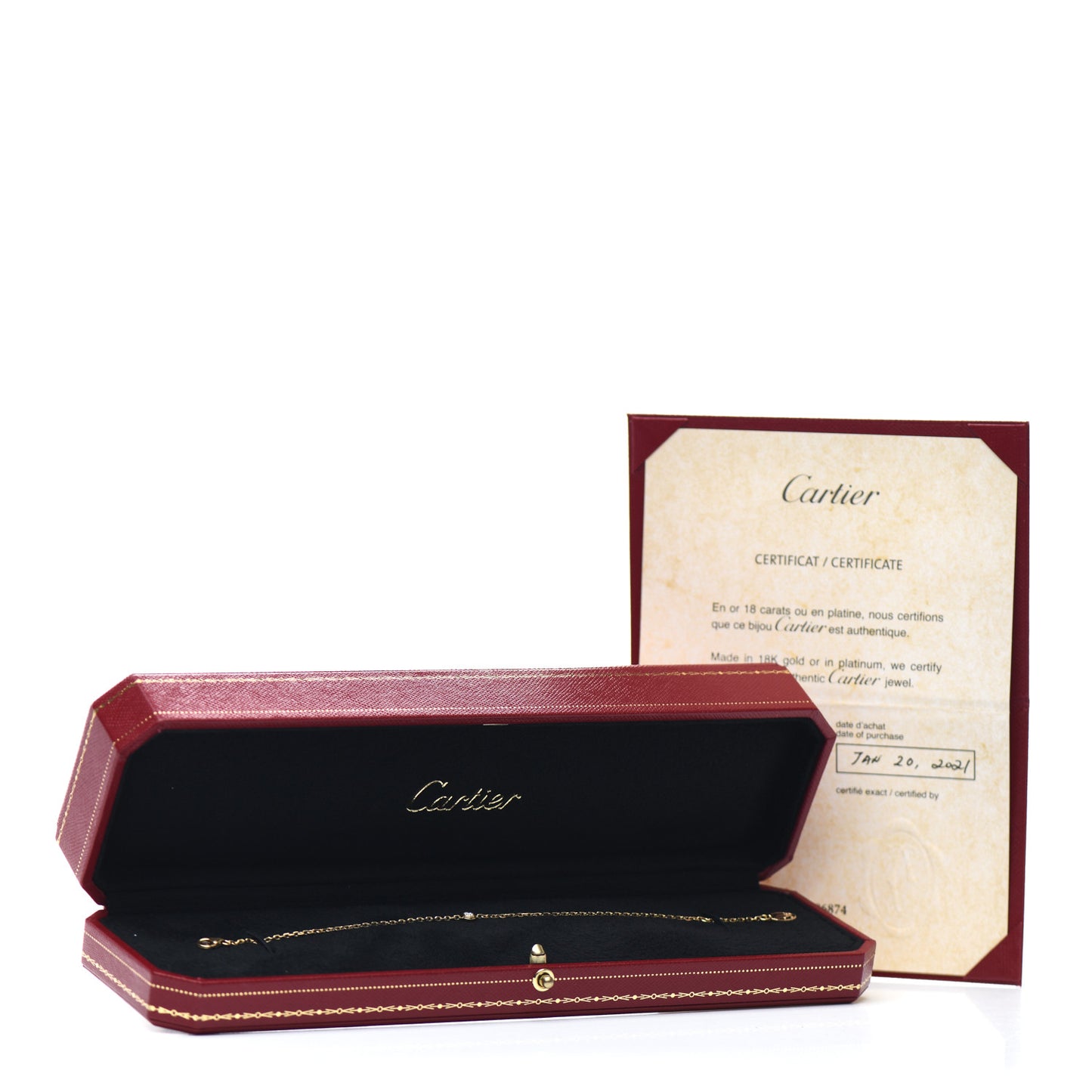 18K Yellow Gold Diamond SM D'Amour Bracelet