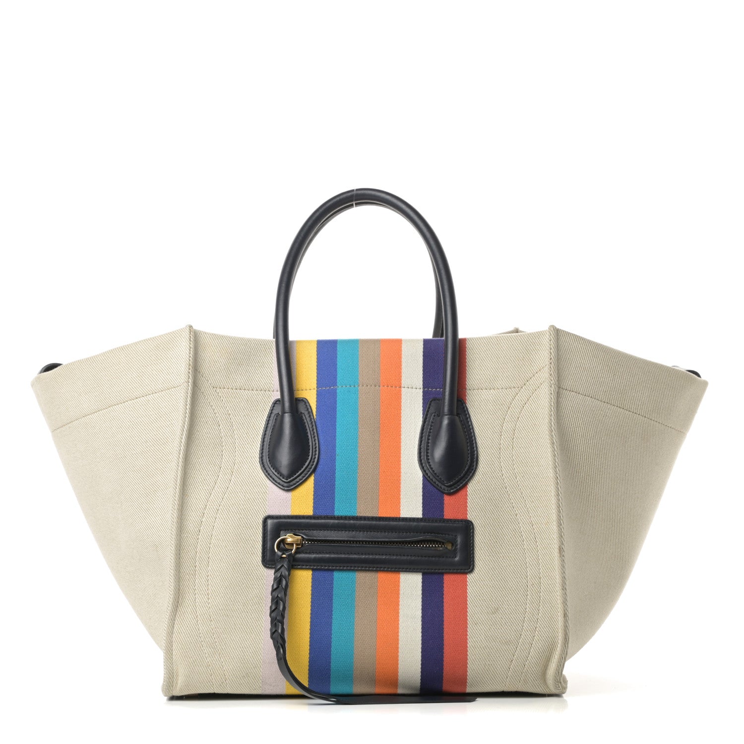 Celine Cotton Canvas Medium Phantom Luggage Multicolor 1 of 16