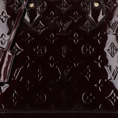 Louis Vuitton Vernis Alma PM Amarante 8 of 10