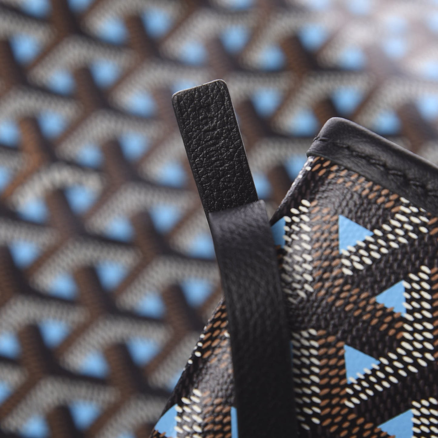Goyardine Saint Louis Claire Voie PM Black Blue