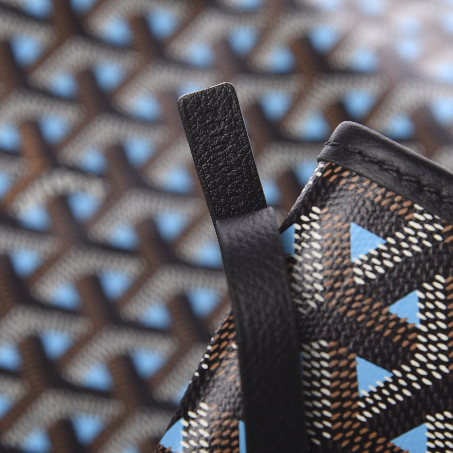 Goyard Goyardine Saint Louis Claire Voie PM Black Blue 7 of 11