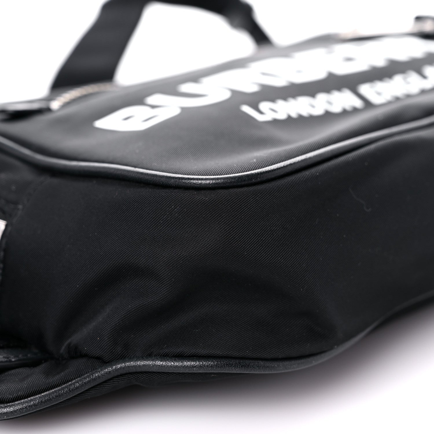 Burberry Econyl Logo Print Bum Bag Black 8 of 13