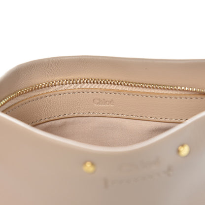 Chloe Calfskin Mini Roy Chain Pouch Pearl Beige 6 of 6