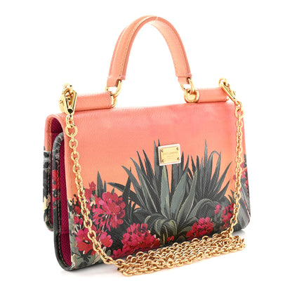 Dolce & Gabbana Dauphine Capri Printed Mini Von Bag Multicolor 3 of 14