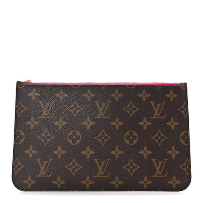 Louis Vuitton Monogram Neverfull MM GM Pochette Pivoine 1 of 6