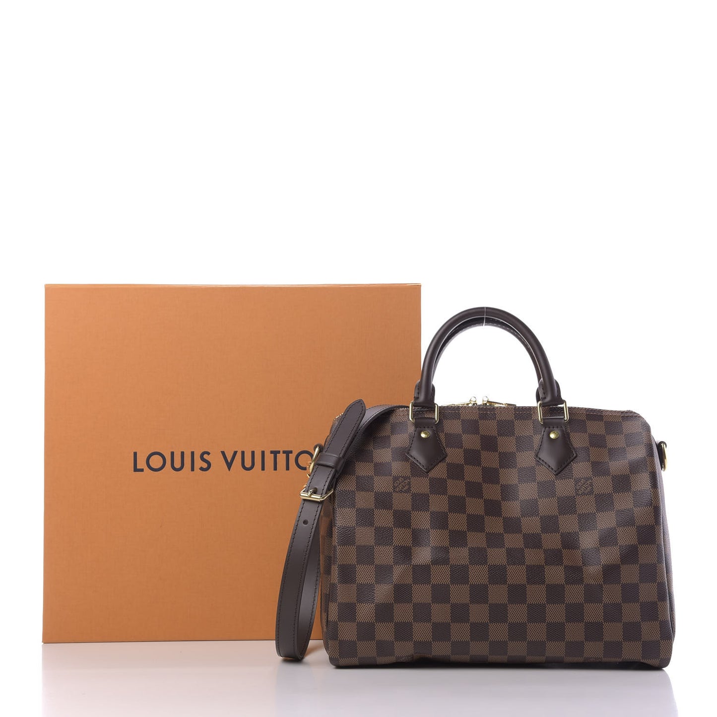 Damier Ebene Speedy Bandouliere 30