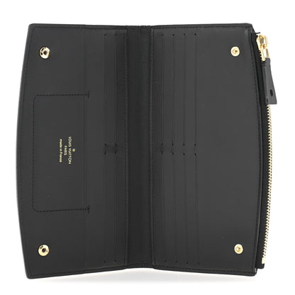Louis Vuitton Calfskin City Steamer Wallet Black 5 of 9