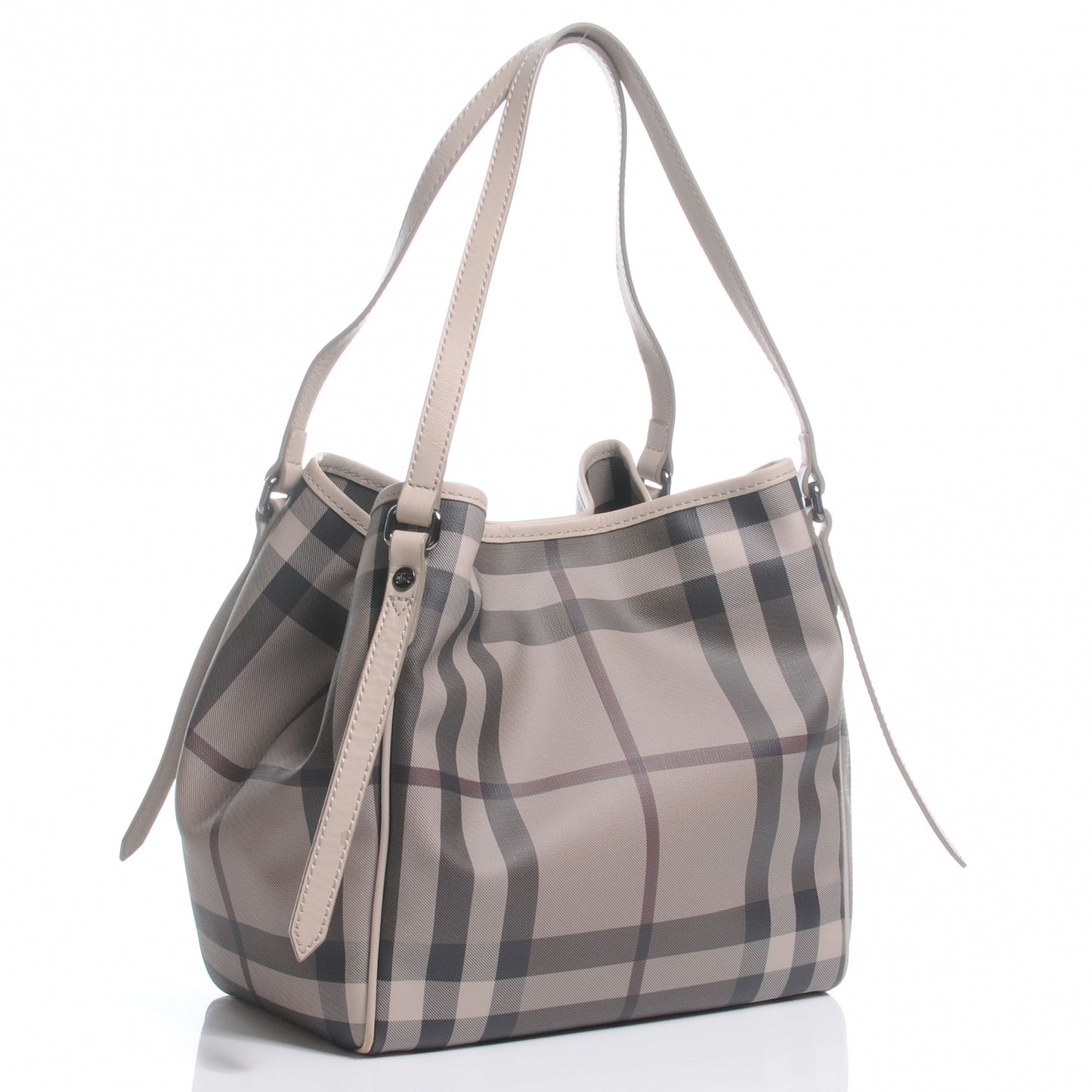 Smoked Check Small Canterbury Tote Trench