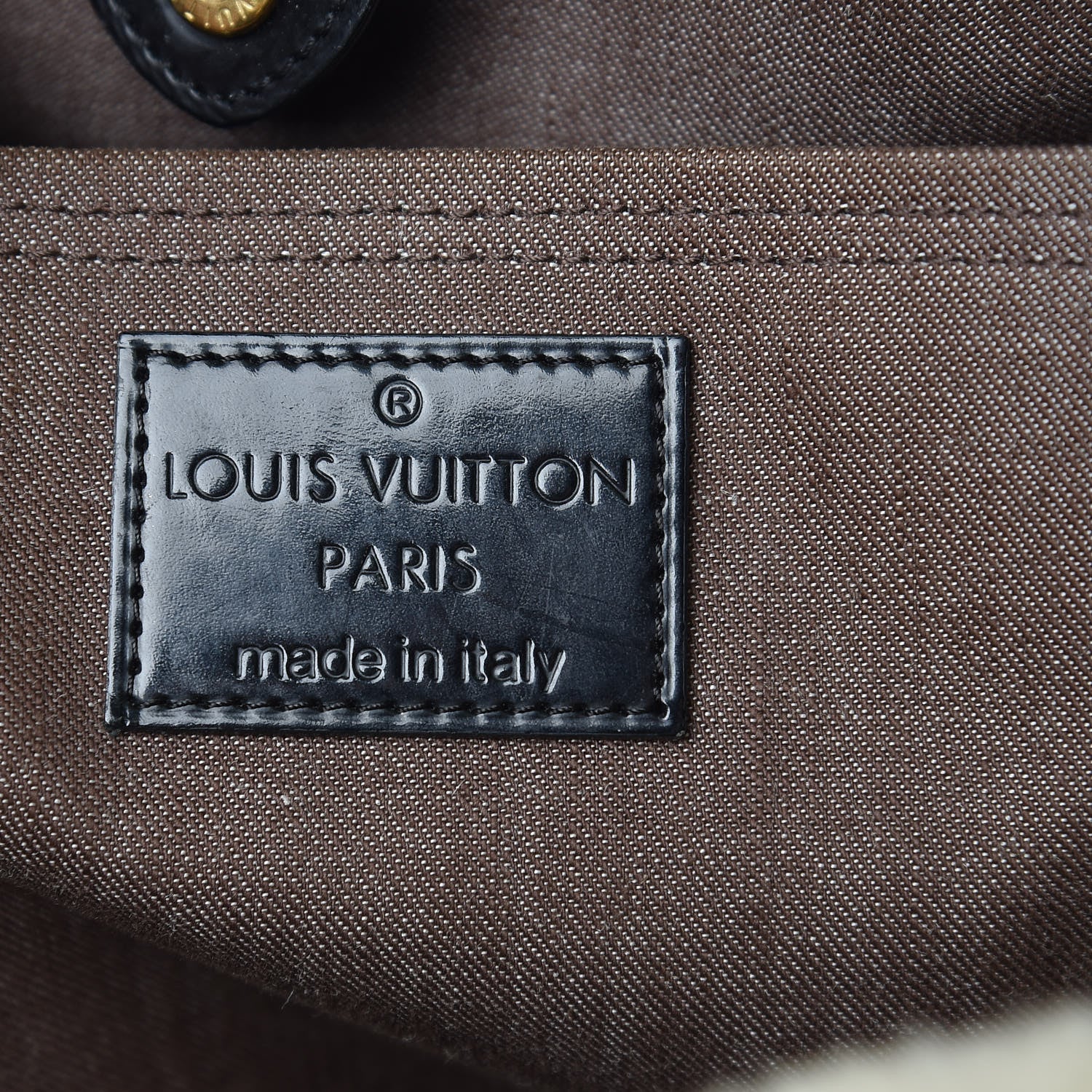 Louis Vuitton Patent Monogram Shearling Sac Thunder 6 of 12