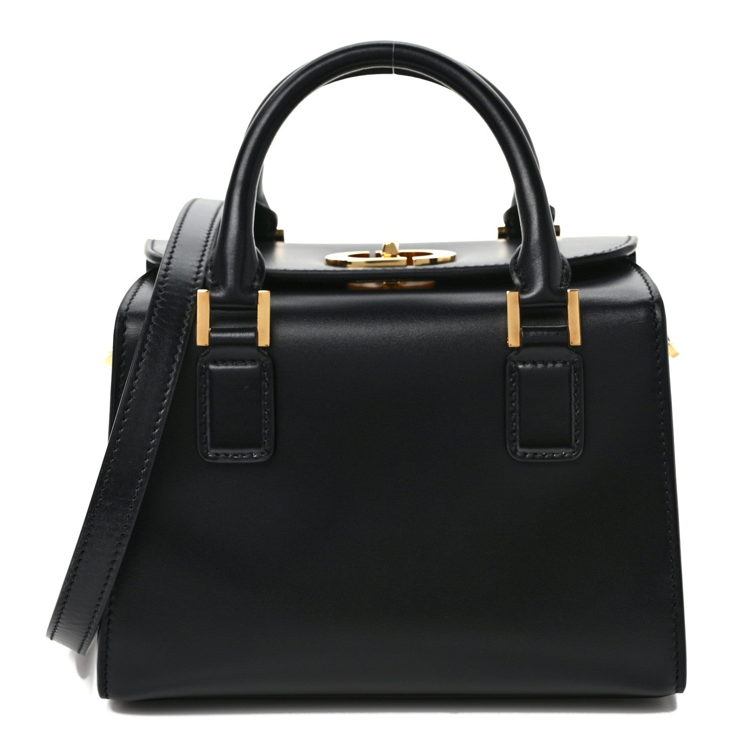 Christian Dior New Line Calfskin Small Boston Bag Black 1 of 8