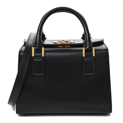 Christian Dior New Line Calfskin Small Boston Bag Black 1 of 8
