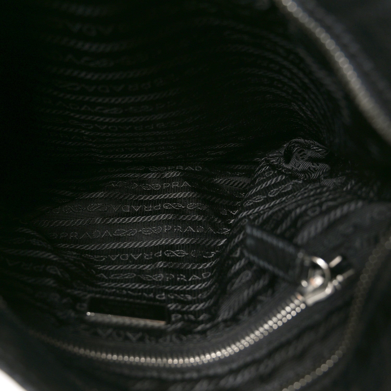 Prada City Calf Messenger Bag Black 5 of 9