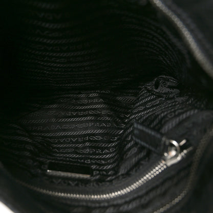 Prada City Calf Messenger Bag Black 5 of 9