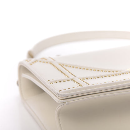 Christian Dior Lambskin Studded Medium Diorama Flap Bag Latte 8 of 16