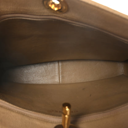 Chanel Caviar Quilted Tote Beige 5 of 13