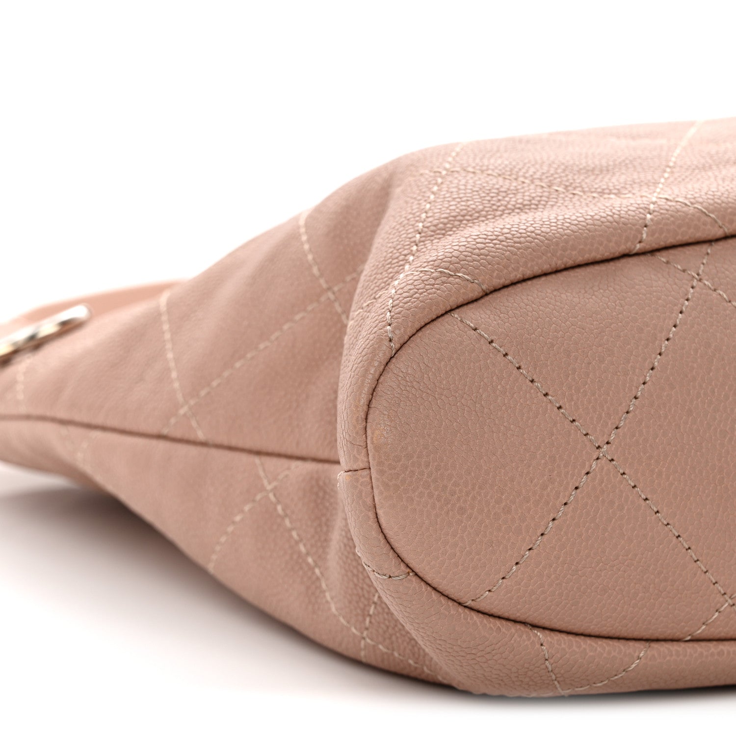 Chanel Caviar Quilted Shopping Tote Pink 9 of 12