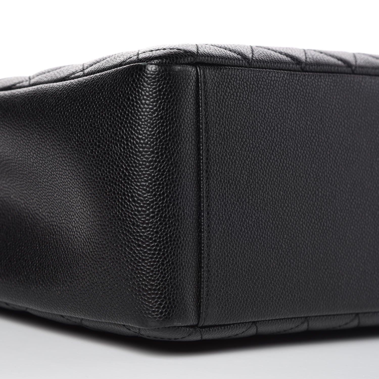 Chanel Caviar Quilted Grand Shopping Tote GST Black 5 of 9