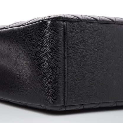 Chanel Caviar Quilted Grand Shopping Tote GST Black 5 of 9