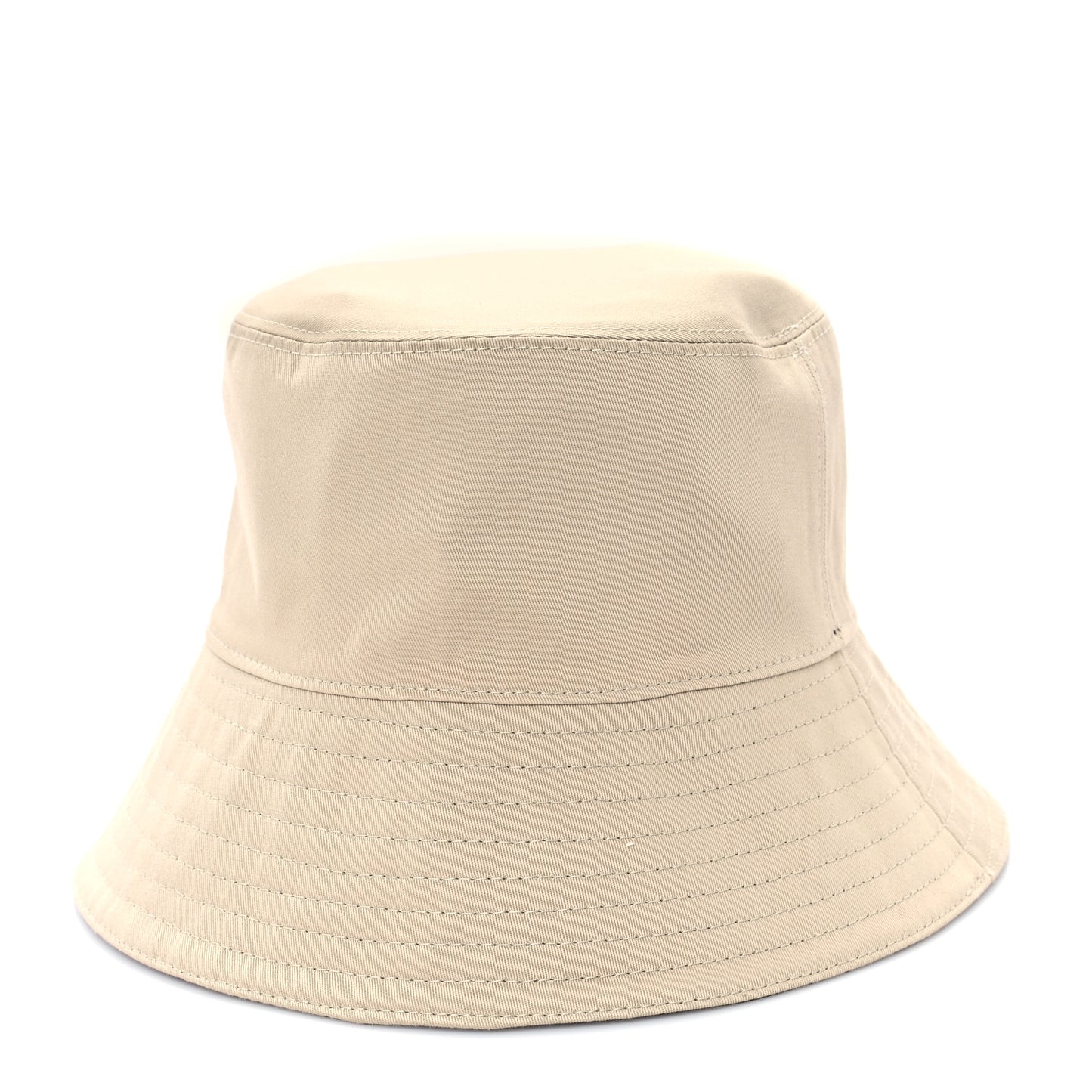Poyester FF Reversible Bucket Hat S Tobacco Beige