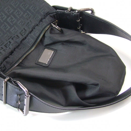 Fendi Zucchino Small Oyster Black 5 of 10