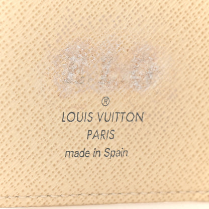 Louis Vuitton Damier Azur Small Ring Agenda Cover 6 of 9