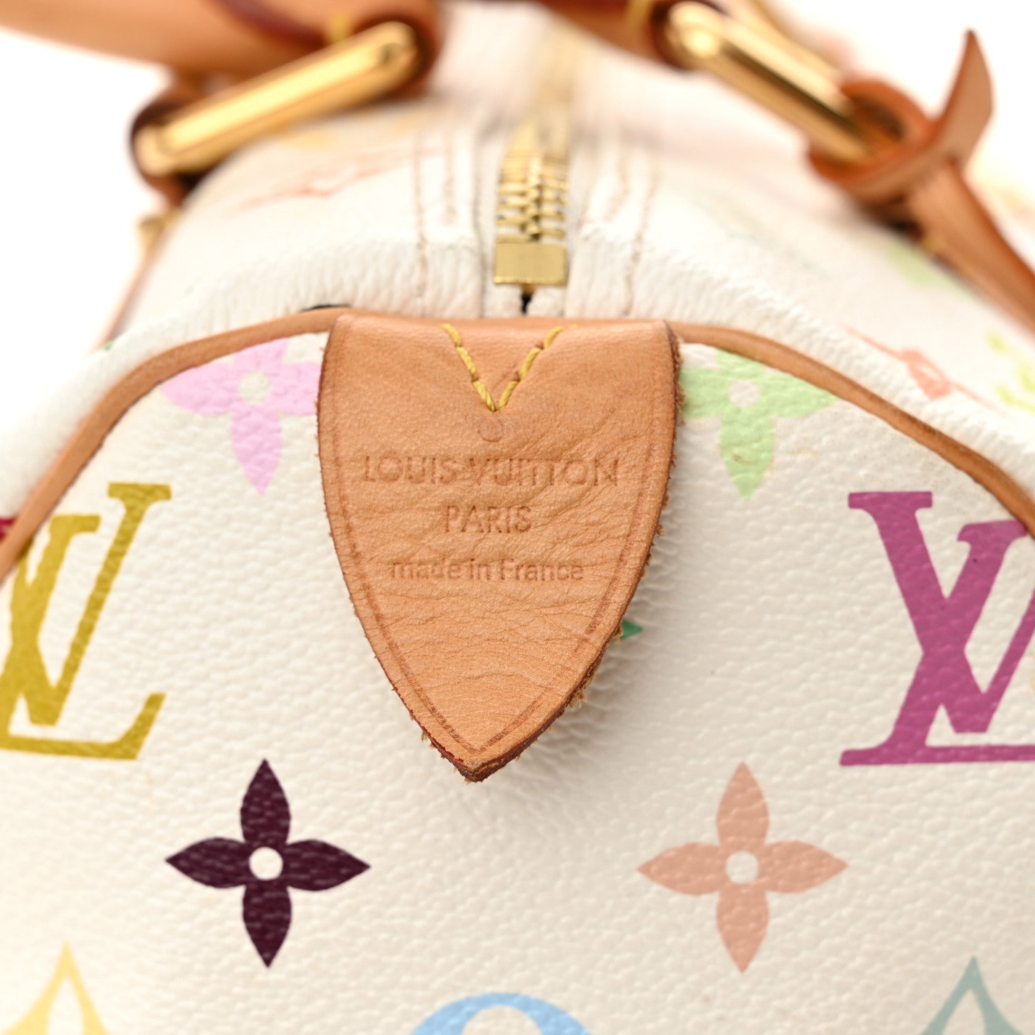 Louis Vuitton Monogram Multicolor Speedy 30 White 6 of 15
