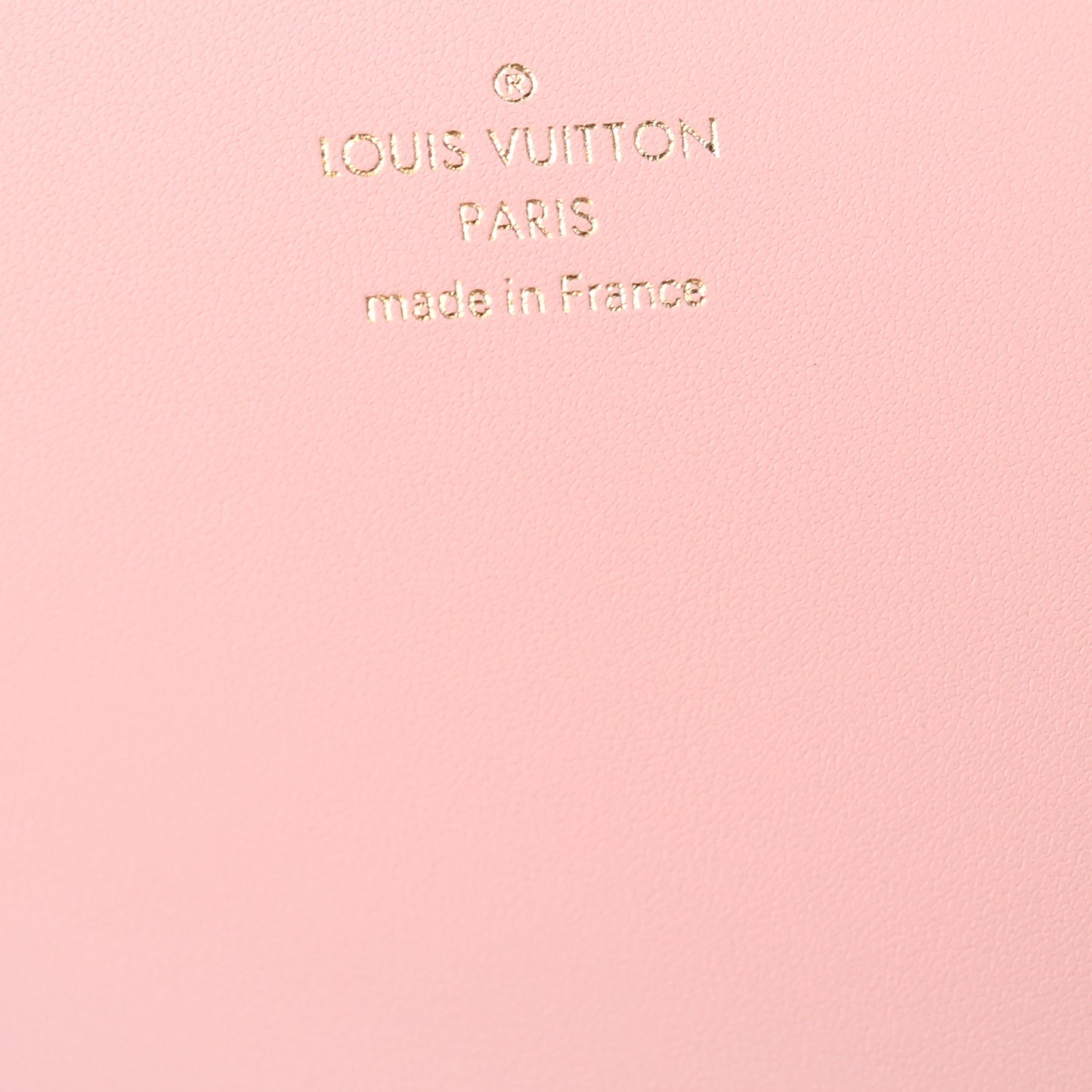 Monogram Large Kirigami Pochette Insert Rose Ballerine