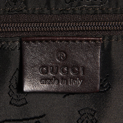 Gucci Crystal Monogram Large Duchessa Boston Dark Brown 6 of 7
