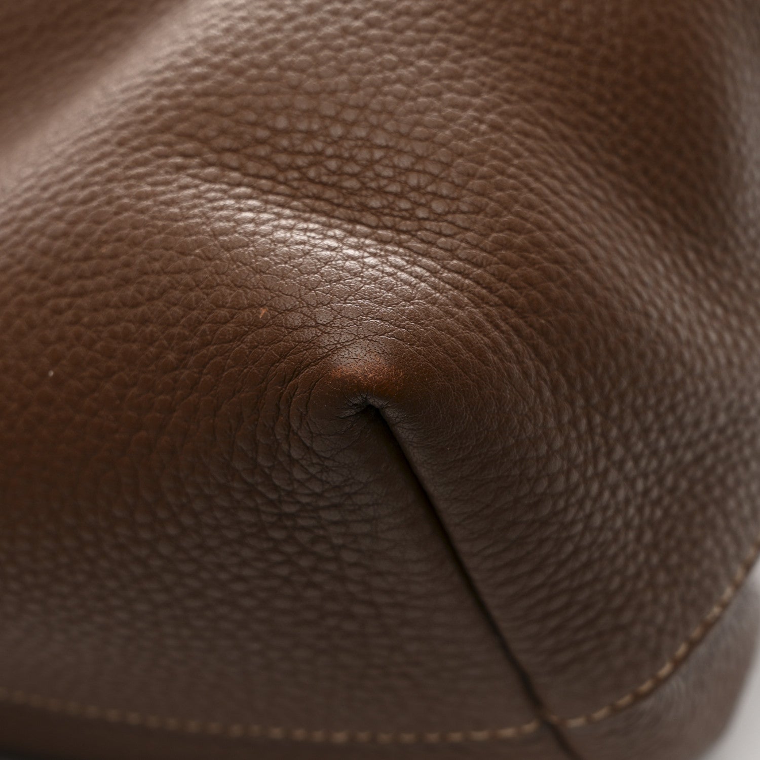 Prada Vitello Daino Shopping Tote Bruciato 11 of 13