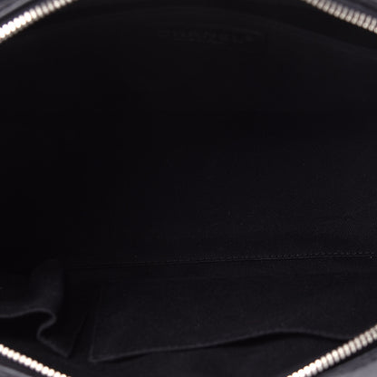 Chanel Calfskin Quilted Top Handle Bag Black 5 of 11