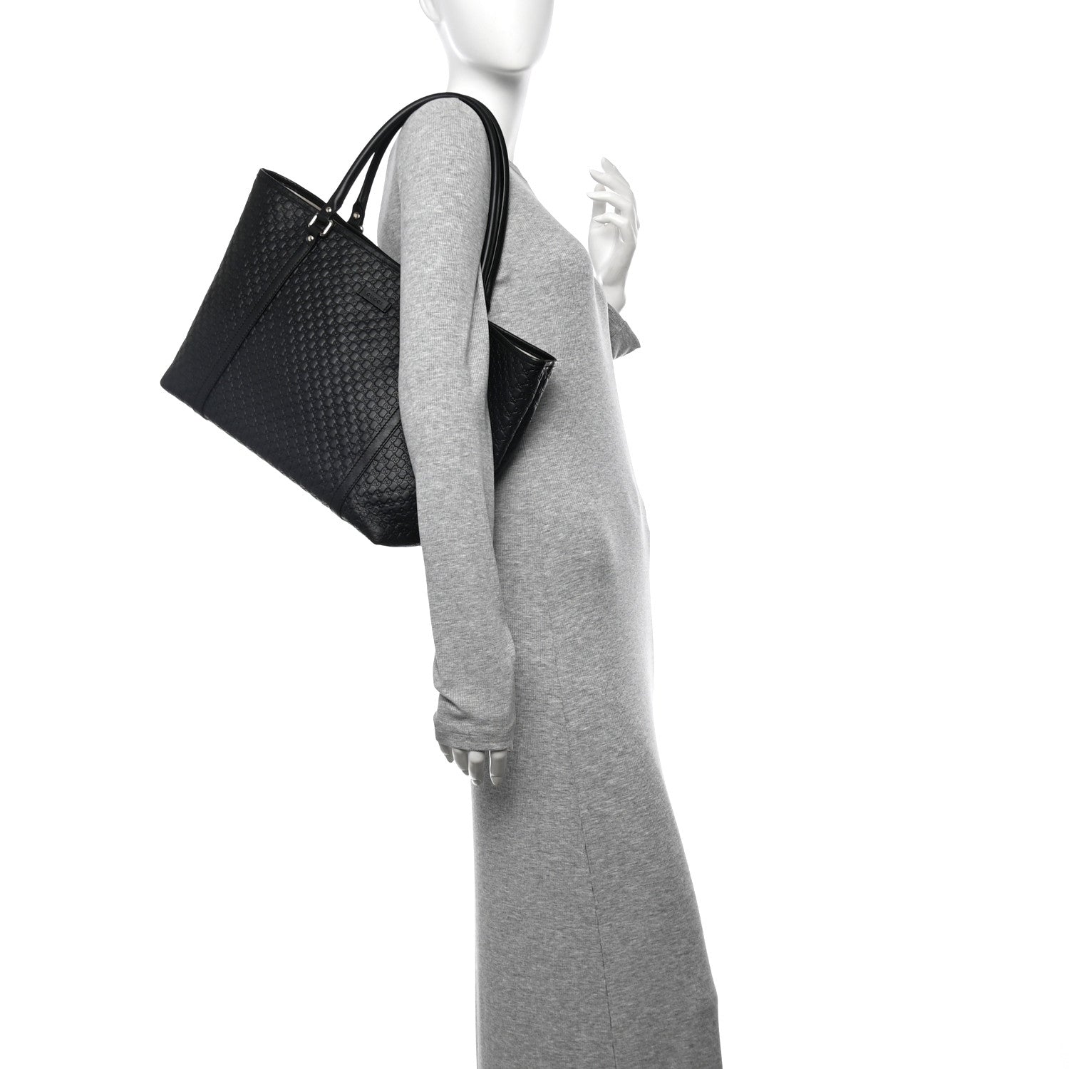 Gucci Microguccissima Medium Joy Tote Black 2 of 10