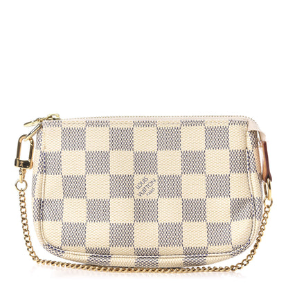 Louis Vuitton Damier Azur Mini Pochette Accessories 1 of 7