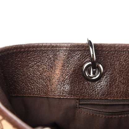 Gucci Monogram Large Eclipse Tote Brown 10 of 15