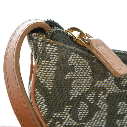Christian Dior Monogram Saddle Coin Purse Green 8 of 9