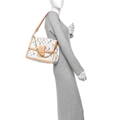 Louis Vuitton LV X TM Monogram Multicolor Dauphine Soft GM White 2 of 10