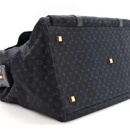 Louis Vuitton Mini Lin Monogram Louise Bag Blue 7 of 8