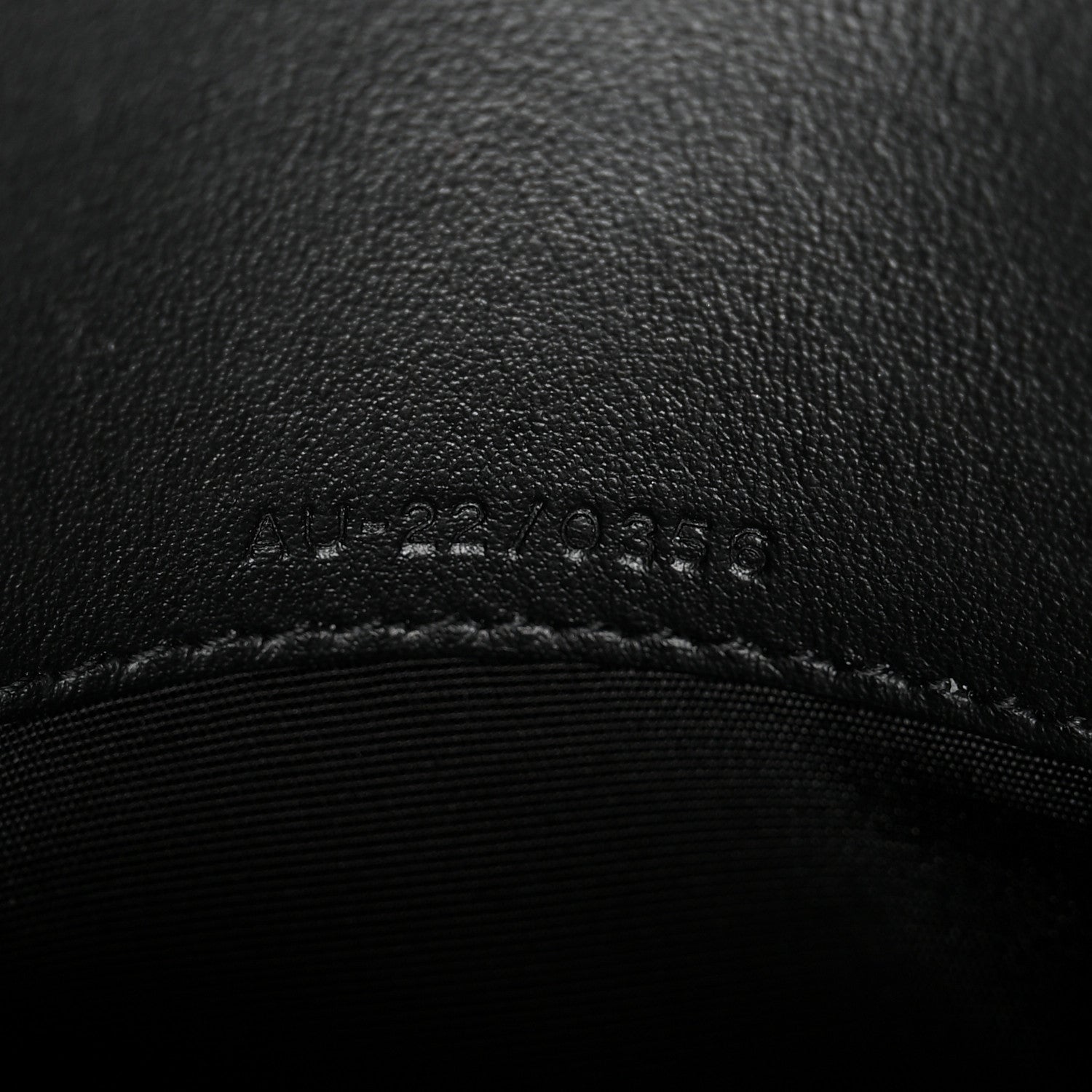 Salvatore Ferragamo Suede Crystal Gancini Wallet On Chain Black 7 of 8