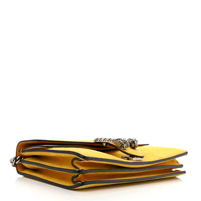 Gucci Suede Small Dionysus Shoulder Bag Yellow 4 of 12