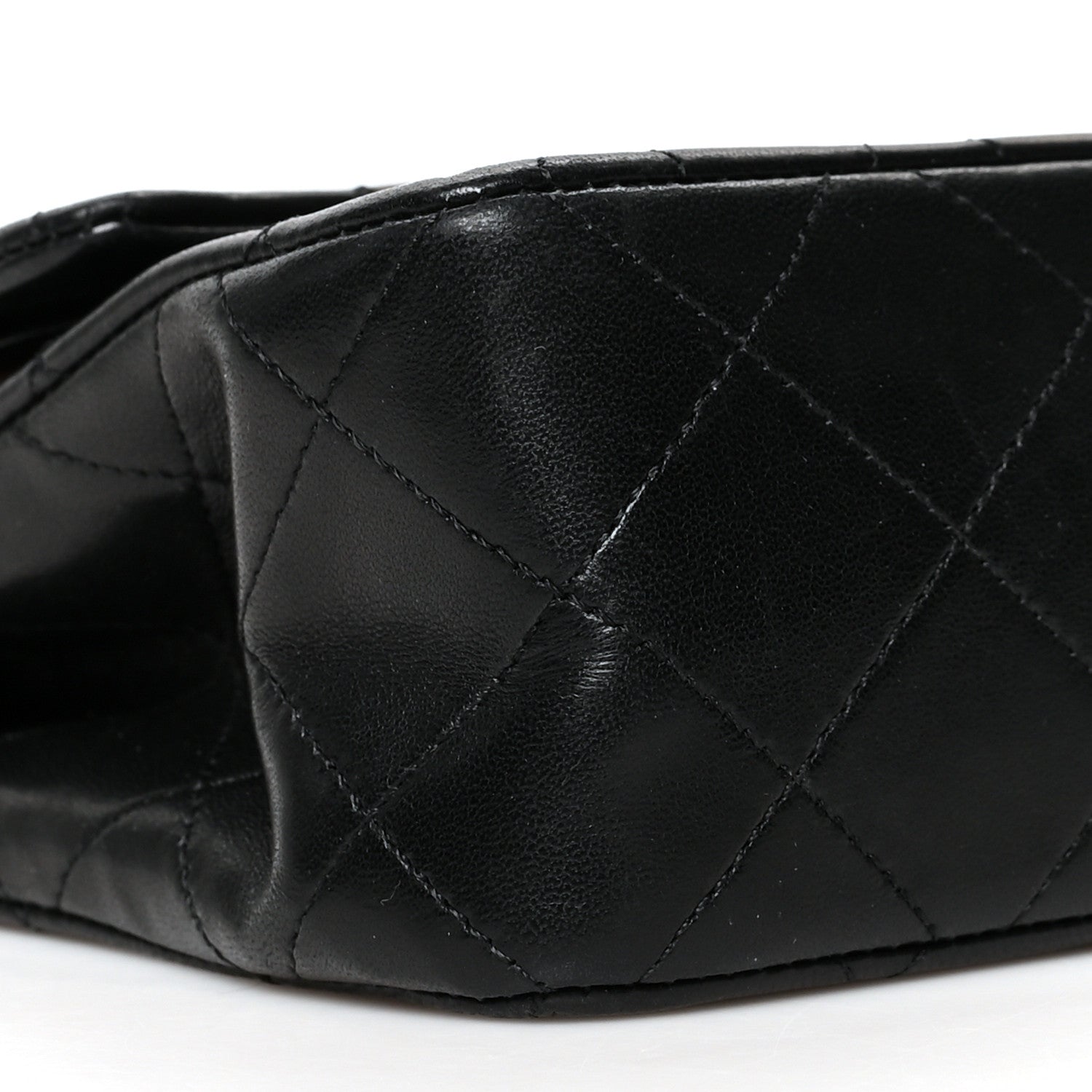 Chanel Lambskin Quilted Small Double Flap Black 9 of 11