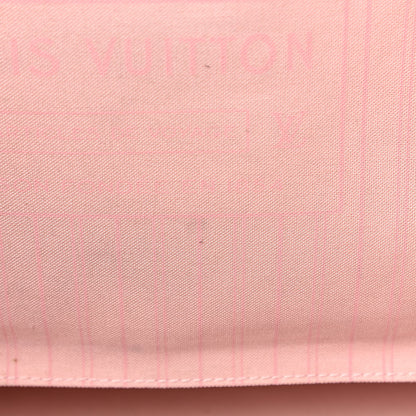 Louis Vuitton Damier Ebene Neo Neverfull MM Rose Ballerine 12 of 12