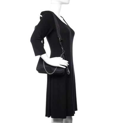Prada Nylon Re-Edition 2005 Shoulder Bag Black 2 of 12