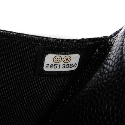 Chanel Caviar Quilted Wallet On Chain WOC Black 13 of 21